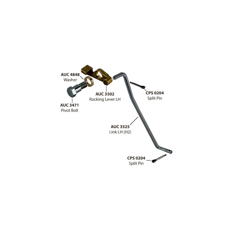 H2 Type Fast Idle Link Kit - Early Type