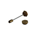 Dashpot Damper Assembly — Hexagonal Brass (Non-Vented) | AUC 8102HB