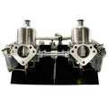 Pair of HS6 Carburettors & Manifold — MGB and MGA — Genuine Burlen SU Part