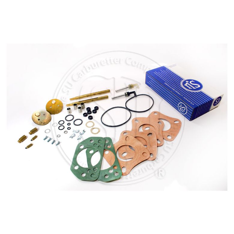 SU Pair of HD8 Carburettors Rebuild Kit CRK 196 — Genuine Burlen Part