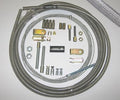 Venhill Stainless Braided Throttle Kit — 4 Metre — VEN-UKCC-B4M